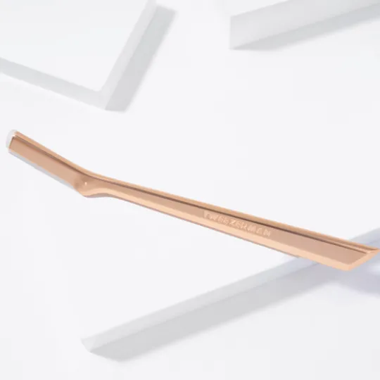 Tweezerman Retail Facial Razor Rose Gold