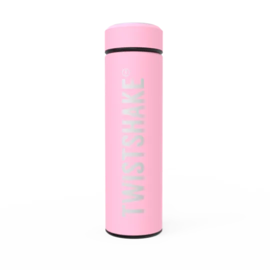 Twistshake Hot or Cold Bottle 420 ml Pastell Rosa