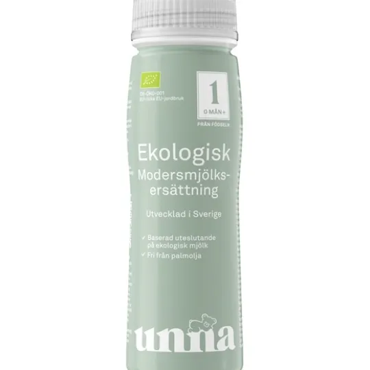 Unna Ekologisk Modersmjölksersättning Drickfärdig 200 ml