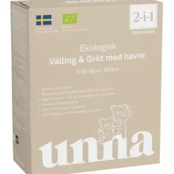 Unna Välling-gröt med havre från 6 månader naturell och osötad 300 g