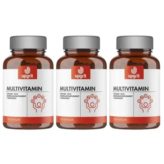 Upgrit Multivitamin 90 kapslar 3-pack