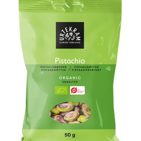 Urtekram Osaltade Pistagenötter EKO 50 g