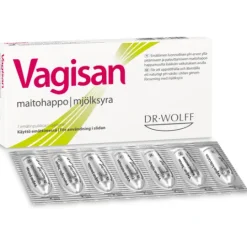 Vagisan Mjölksyra Vagitorer 7 st