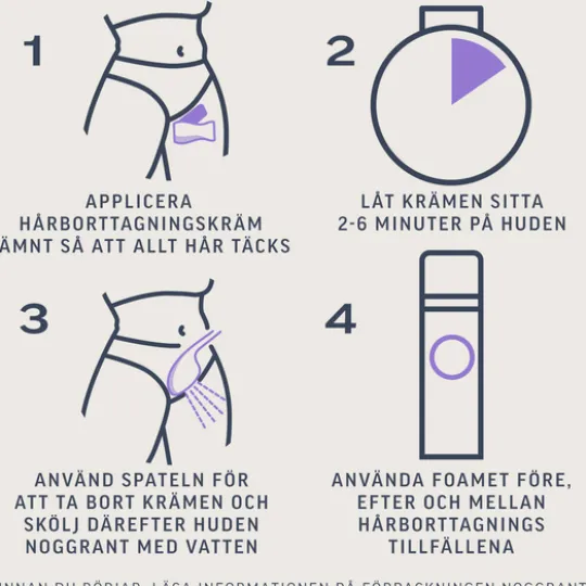 Veet Expert Hårborttagningskit för Intimområde 2 x 50 ml