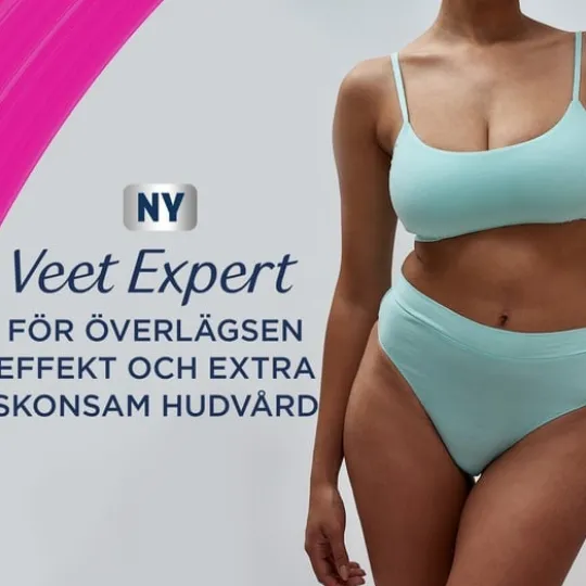 Veet Expert Hårborttagningskit för Intimområde 2 x 50 ml