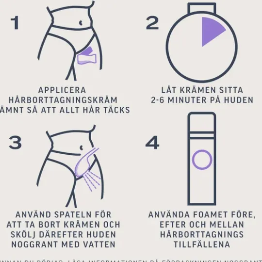 Veet Expert Hårborttagningskit för Intimområde 2 x 50 ml