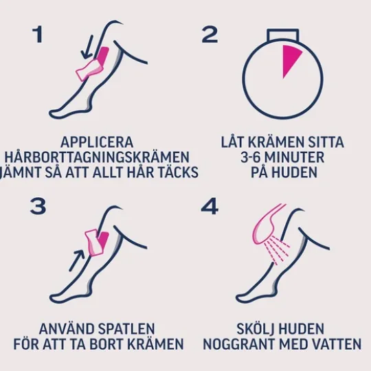 Veet Pure Hårborttagningskräm Ben & Kropp Normal Hud 200 ml