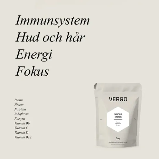 VERGO Day Mango Melon 30 brustabletter