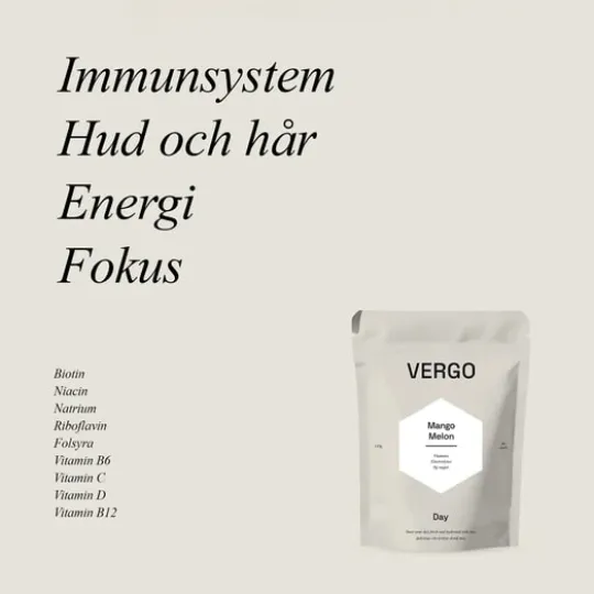 VERGO Day Mango Melon 30 brustabletter