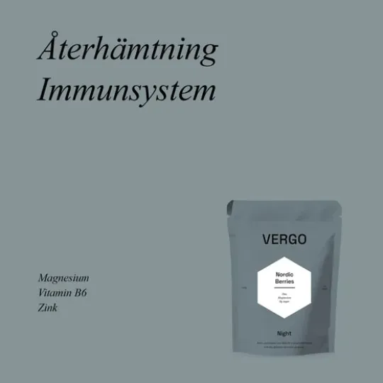VERGO Night Nordic Berries 30 brustabletter