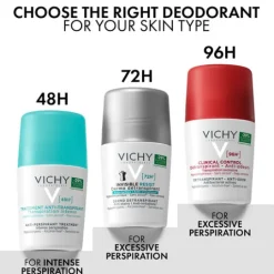 Vichy Antiperspirant Deodorant 48H 50ml