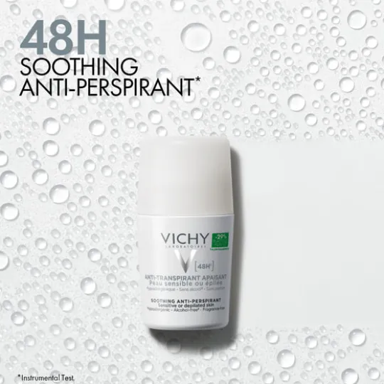Vichy Deodorant Antiperspirant Roll On 48H White 50 ml