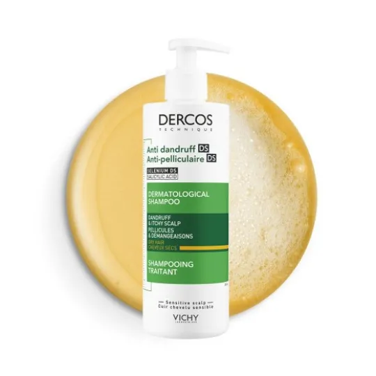 Vichy Dercos Anti-Dandruff Schampo Dry Hair 390 ml