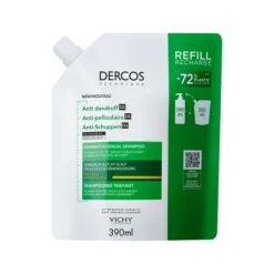 Vichy Dercos Anti-Dandruff Shampoo Dry Hair Refill 390 ml