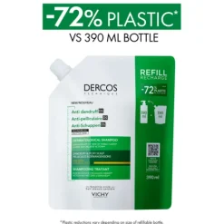 Vichy Dercos Anti-Dandruff Shampoo Dry Hair Refill 390 ml
