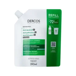 Vichy Dercos Anti-Dandruff Shampoo Normal to Oily Hair Refill 390 ml