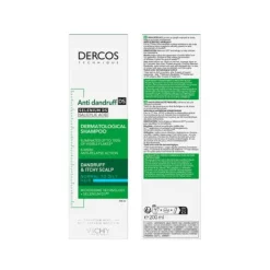 Vichy Dercos Anti-Dandruff Shampoo Normal to Oily Hair 200 ml