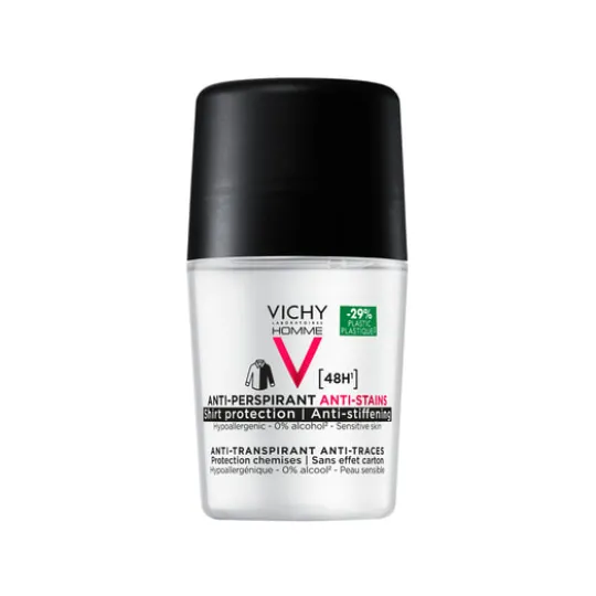 Vichy Homme Anti-Stains Deodorant 48H 50 ml