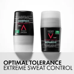 Vichy Homme Roll-on Antiperspirant 72H 50 ml