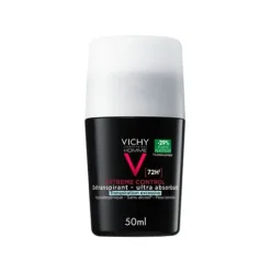 Vichy Homme Roll-on Antiperspirant 72H 50 ml