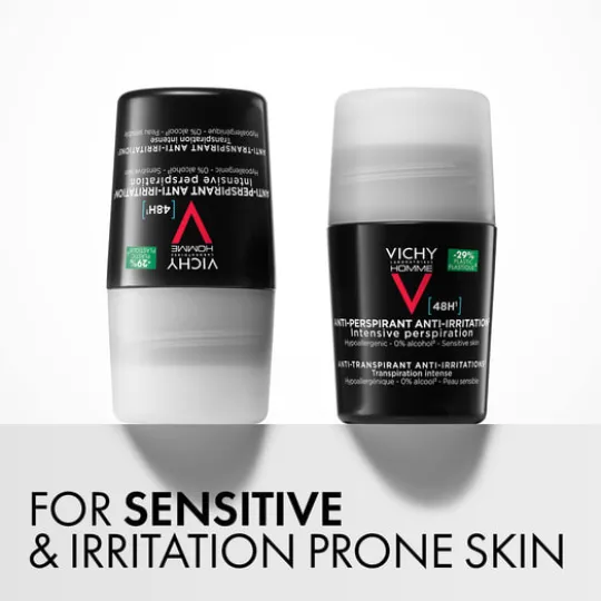 Vichy Homme Roll-on Deodorant 48H 50 ml