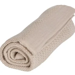 Vinter & Bloom Filt Soft Grid Golden Sand 100x75 cm
