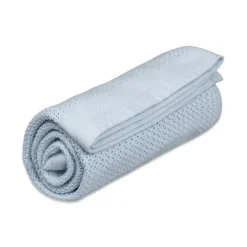 Vinter & Bloom Filt Soft Grid True Blue 100x75 cm
