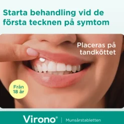 Virono 50 mg häftande buckaltablett 1 st