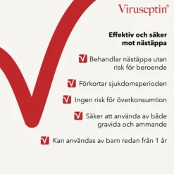 Viruseptin Avsvällande Nässpray mot Nästäppa 20 ml