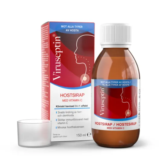 Viruseptin Hostsirap med Vitamin C 150 ml