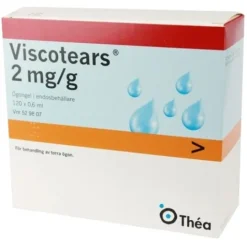 Viscotears, ögongel i endosbehållare 2 mg/g 120 x 0,6 ml