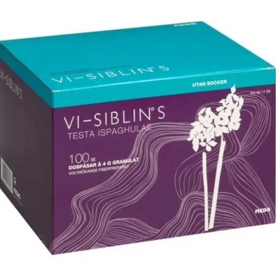 Vi-Siblin S, granulat i dospåse 880 mg/g 100 st