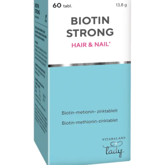 Vitabalans Biotin Strong 60 tabletter