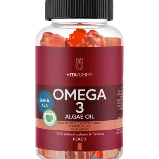 VitaYummy Omega-3 Peach 60 gummies