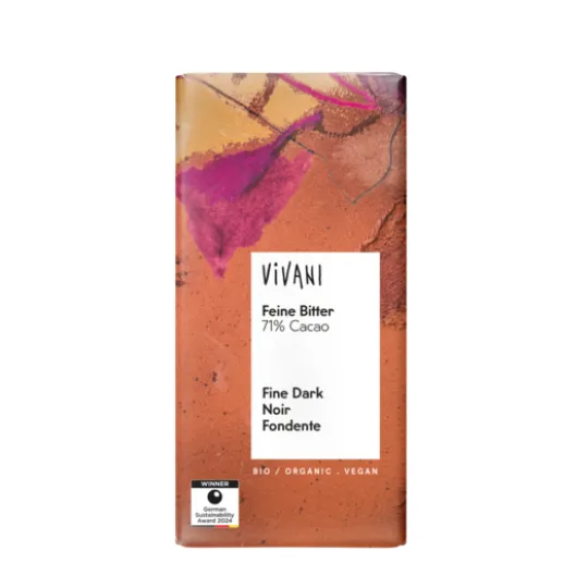 Vivani Mörk 71% EKO 80 g
