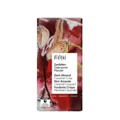 Vivani Mörk Karamelliserade Mandlar EKO 80 g