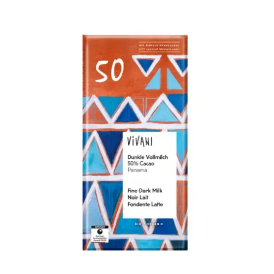 Vivani Mörk Mjölk 50% EKO 80 g