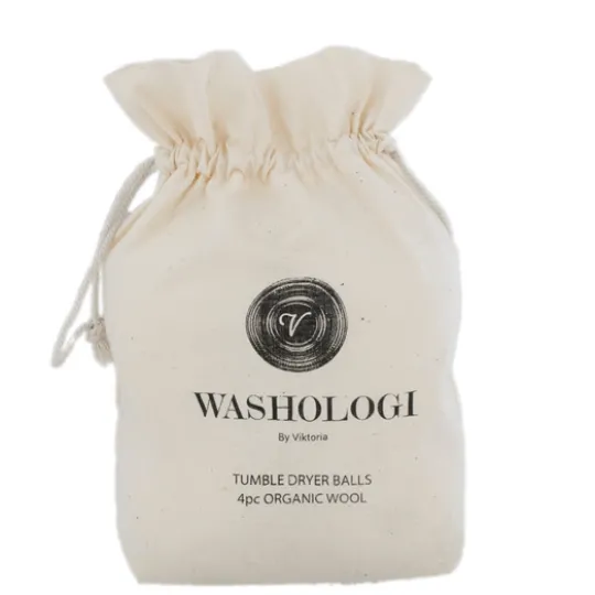 WASHOLOGI Organic Tumble Dryer Balls 4 st