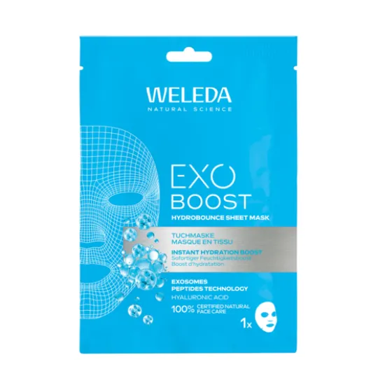 Weleda Exo Boost Hydrobounce Sheet Mask 20 ml