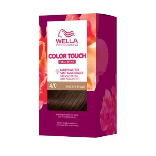 Wella Color Touch Kit 4/0 Medium Brown 130 ml