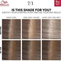 Wella Color Touch Rich Natural Medium Ash Blonde 7/1 130 ml