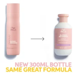 Wella Professionals Invigo Blonde Recharge Cool Blonde Schampo 300 ml
