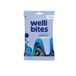 Wellibites Extra salt saltlakrits 70 g