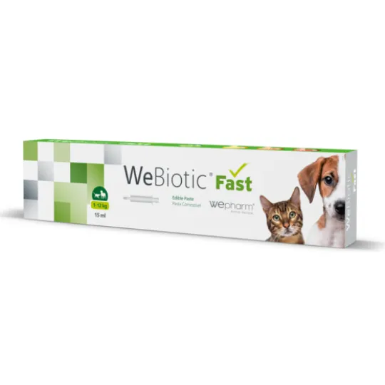 Wepharm WeBiotic Fast pasta (<12 kg) 15 ml