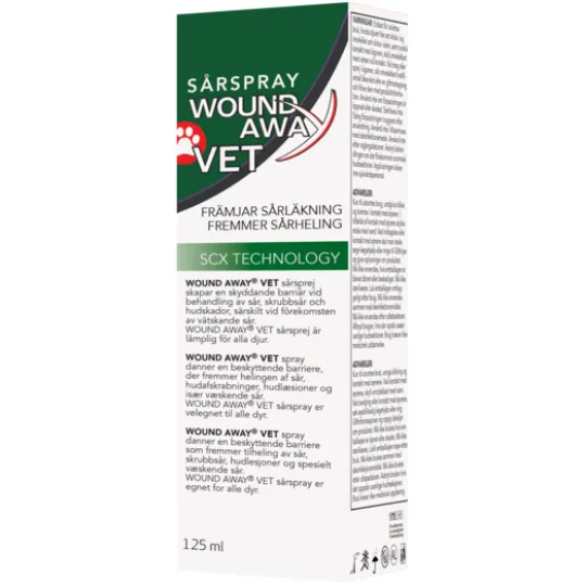 Wound Away Sårspray VET 125 ml