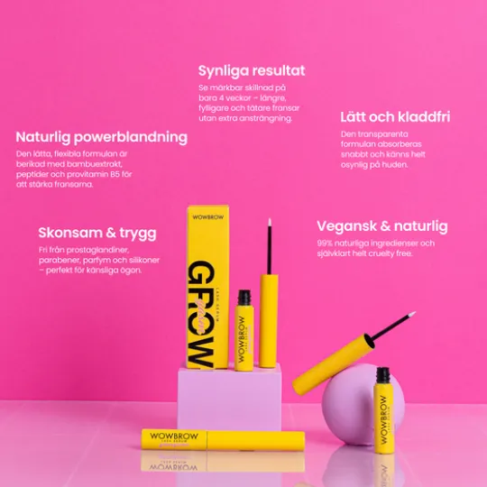 WOWBROW Grow Gasm Lash Serum 3,5 ml
