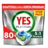 YES Platinum All In One Maskindisktabletter 80 st