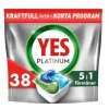 YES Platinum All In One Maskindisktabletter 38 st