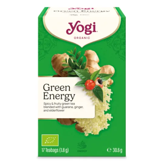 YogiTea Green Energy 17 tepåsar