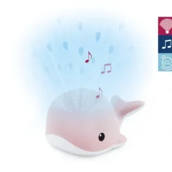Zazu Projector Wally the Whale Pink